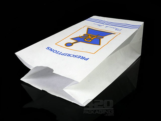 Extra Large Kraft Pharmacy Prescription Paper Bags 1000/Box - 4