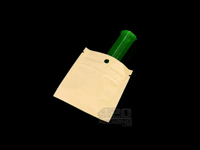 Kraft-Kraft 2" x 2" Mylar Flat Seal Zip Bags (0.5 grams) 1000/Box - 3