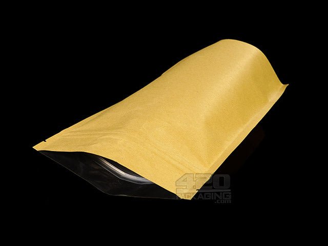 kraft-Kraft 5" x 8" Mylar Stand Up Pouch Zip Bags 1000/Box - 4