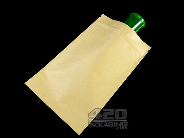 Kraft-Clear 7" x 11" Mylar Stand Up Pouch Zip Bags 1000/Box - 3