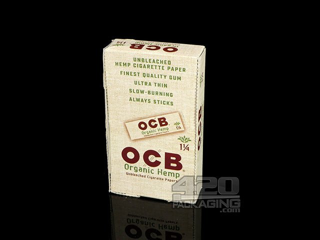 OCB Organic Hemp 1 1-4 Size Papers 24/Box - 4