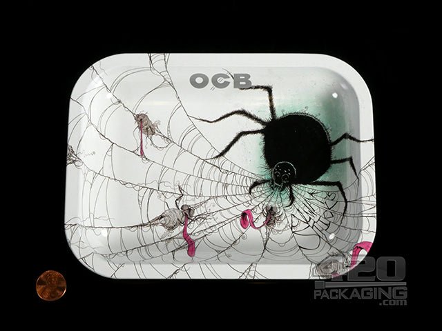 OCB Small Always Sticks Spider Rolling Tray - 2