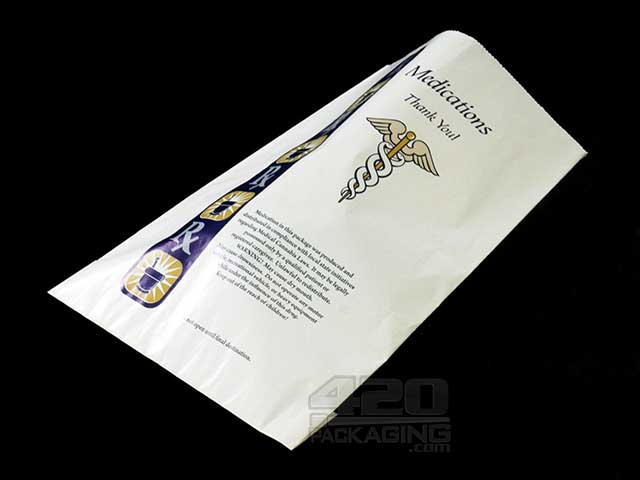 Large Paper Medication Exit Bags 1000/Box - 4