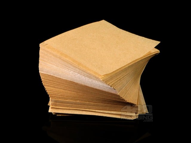 Natural Brown 4x4 Inch Pre-Cut Parchment Paper 1000-Box - 3