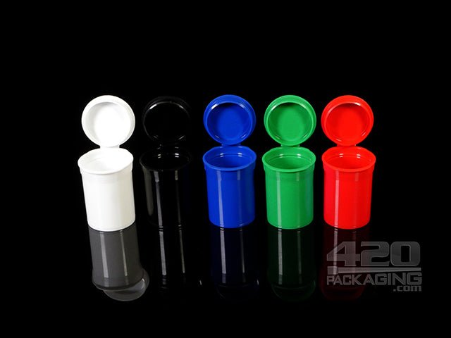 Squeezetops® PST8 Opaque Mix Child Resistant Container 1500/Box - 1