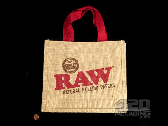 RAW Burlap Tote Bag - 2