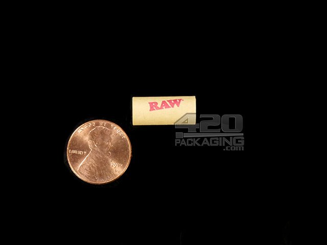 RAW Rolling Paper Wide Herbal Pre Rolled Tips 20/Box - 4