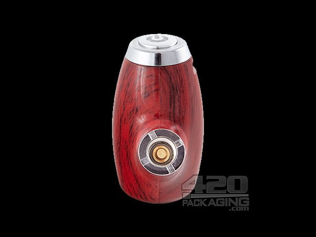 Variable Voltage "Old Man's Pipe" Shaped Vape Cartridge Battery | 900mah - Redwood Wood - 510 Thread - 2