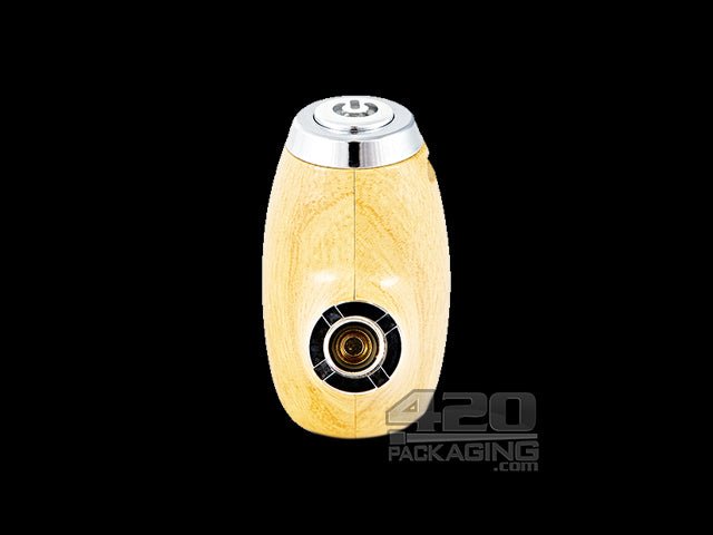 Variable Voltage "Old Man's Pipe" Shaped Vape Cartridge Battery - Spruce Wood - 2