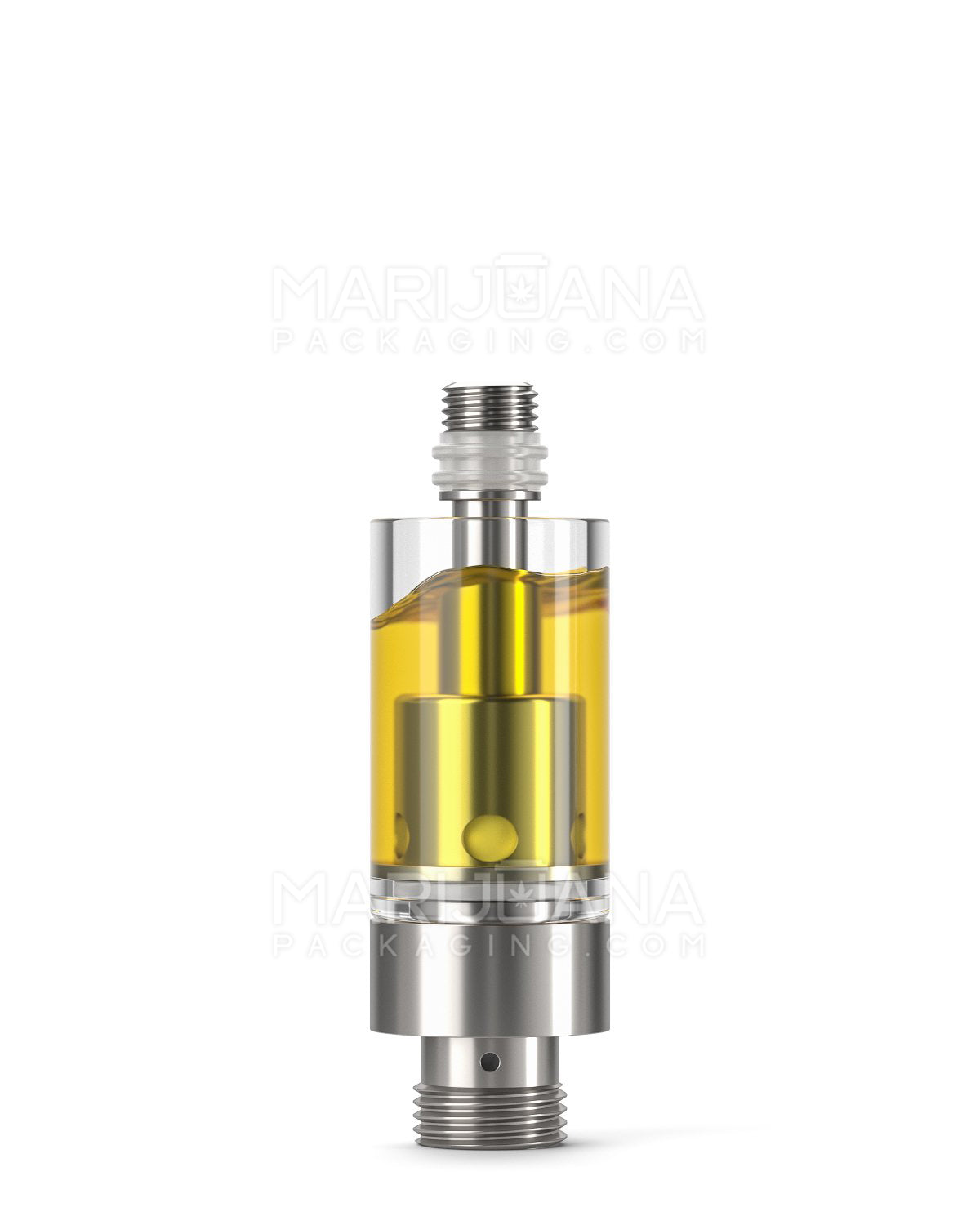 AVD | Glass Vape Cartridge with 2mm Aperture | 0.5mL - Screw On - 1200 Count - 2