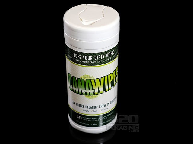 CAN-A-WIPES Pre Moistened Pipe Cleaning Wipes - 1