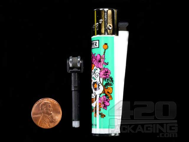 Clipper Lighter Mexican Skulls Design 48/Box - 4
