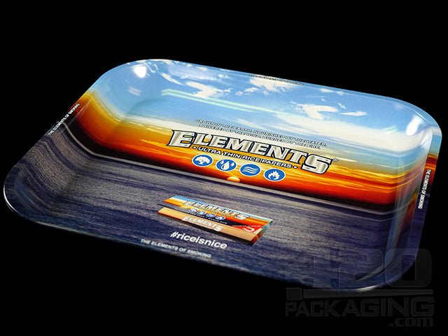 Elements Small Size Metal Rolling Tray 1/Box - 1