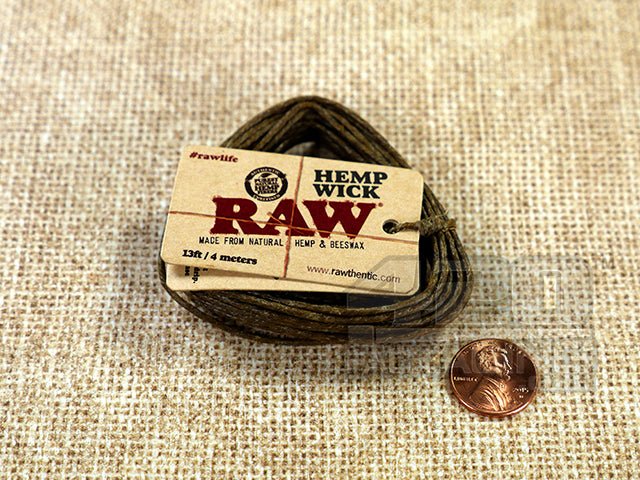 Raw Hemp Wick Large Bundles 4 Meters - 2