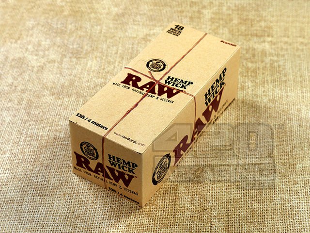Raw Hemp Wick Large Bundles 4 Meters - 4