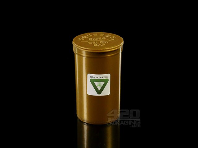 Michigan Contains THC Warning Labels 1000/Roll - 4