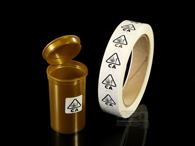 California Product Leaf Symbol Labels 1000/Roll - 3