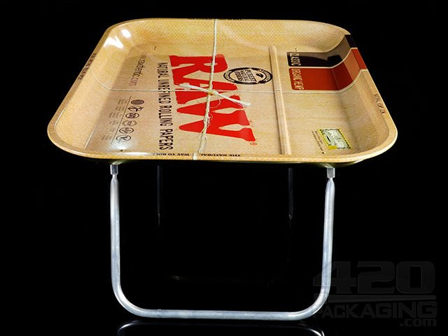 RAW XXL Metal Lap Rolling Tray 1/Box - 4