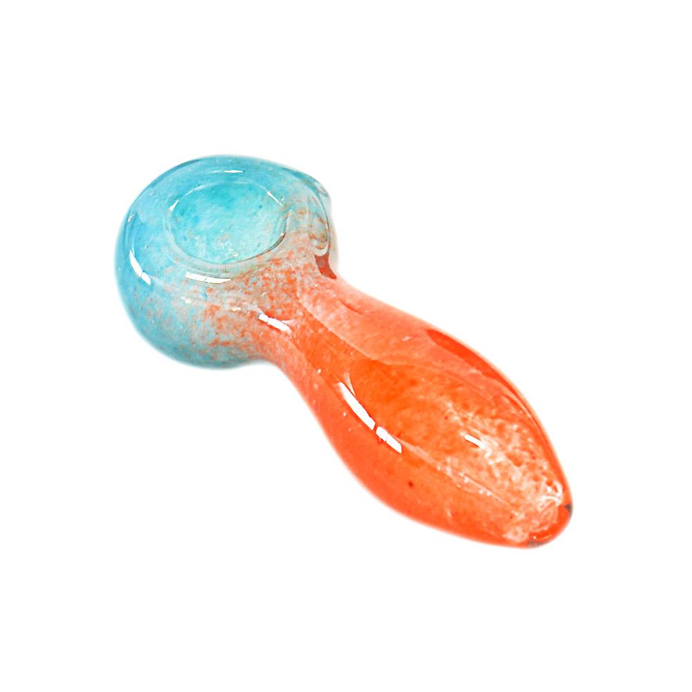 Assorted Frit Spoon Hand Pipes | 2.5in Long - Glass - 50 Count - 10