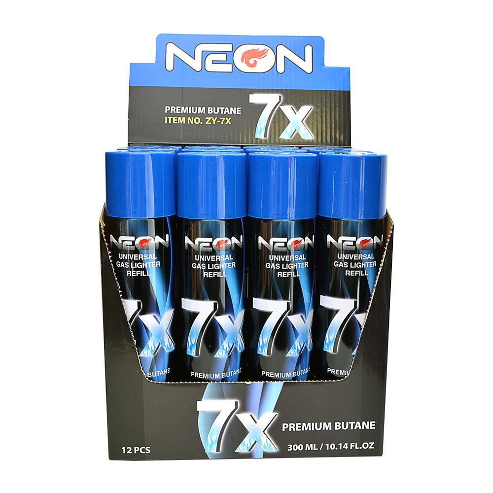 NEON | 'Retail Display' Premium Refined Butane Canisters | 7x - BHO - 12 Count - 1