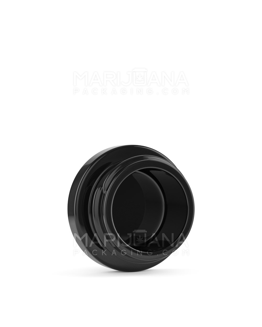Glossy Black Glass Concentrate Containers | 38mm - 9mL - 320 Count - 3
