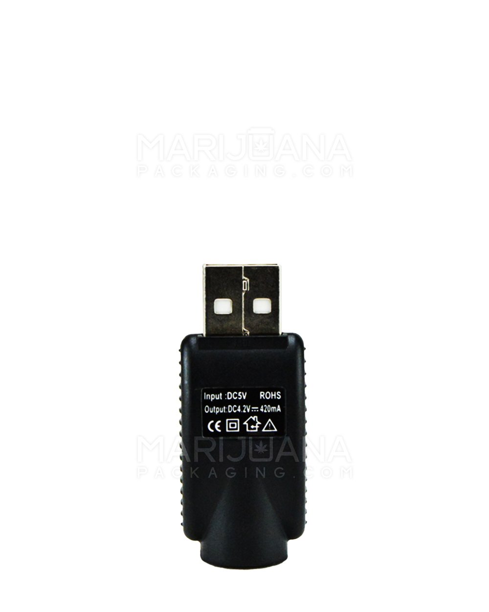 Buttonless USB Vape Battery Charger w/ LED Light | 510 Thread - 3