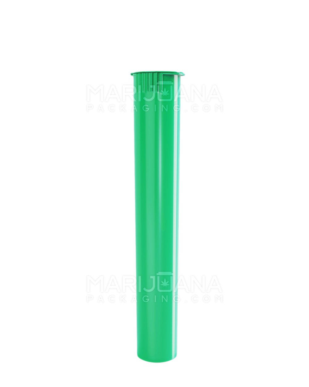 Child Resistant | King Size Pop Top Opaque Plastic Pre-Roll Tubes | 116mm - Green - 1000 Count - 2