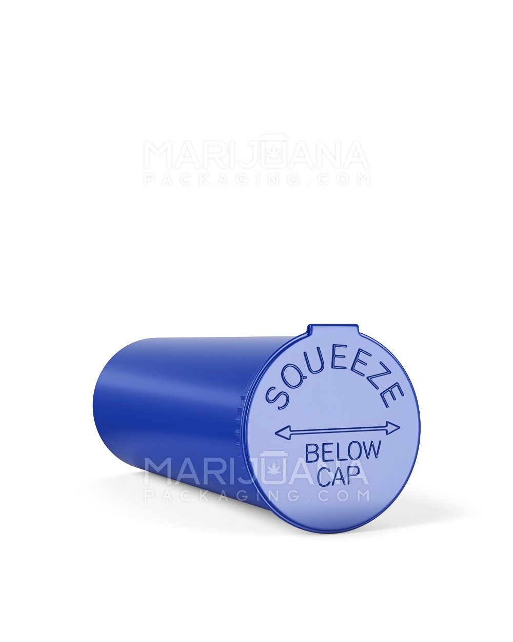 Child Resistant | Opaque Blueberry Pop Top Bottles | 60dr - 14g - 75 Count - 3