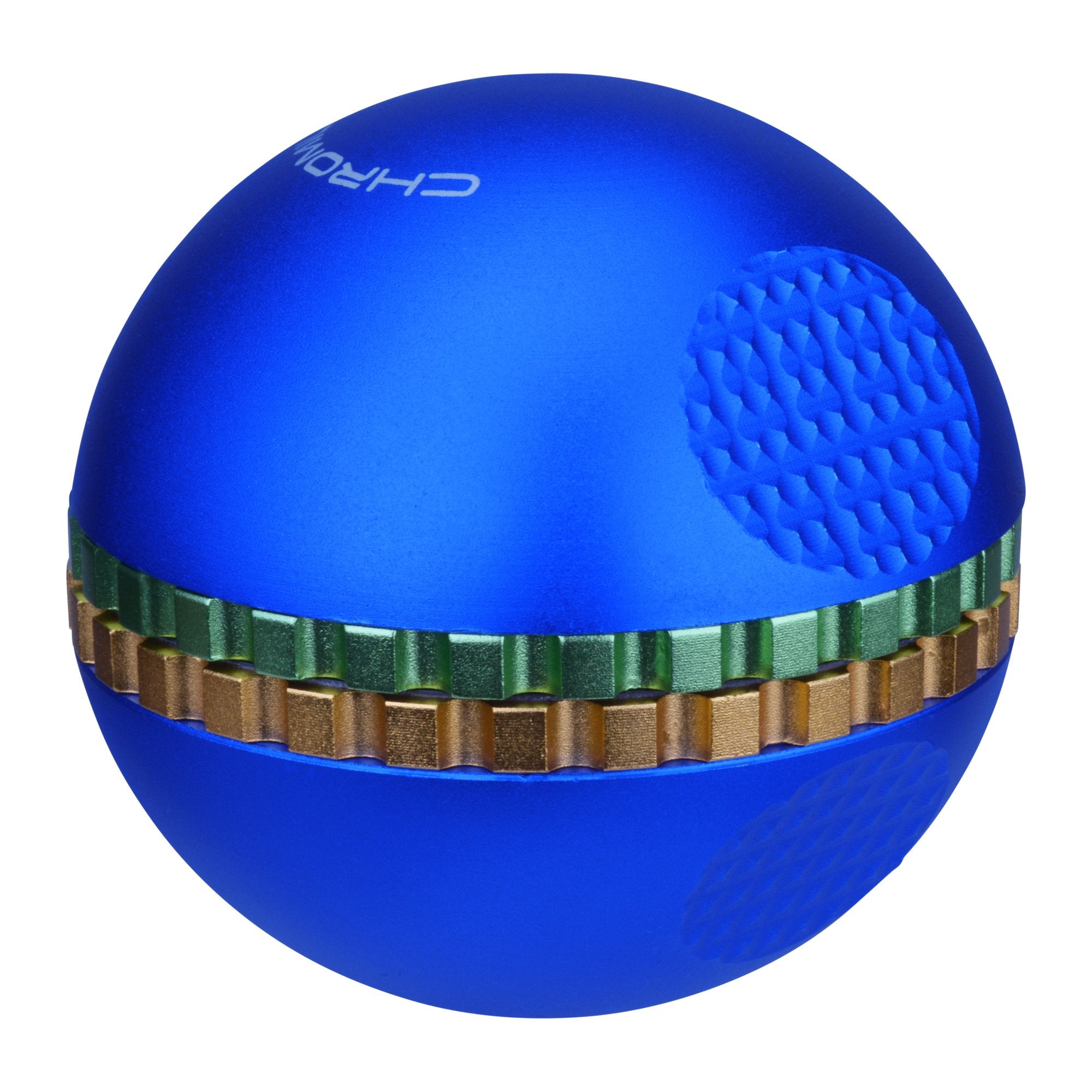 CHROMIUM CRUSHER | Magnetic Zinc Alloy Sphere Grinder | 4 Piece - 62mm - Blue - 2