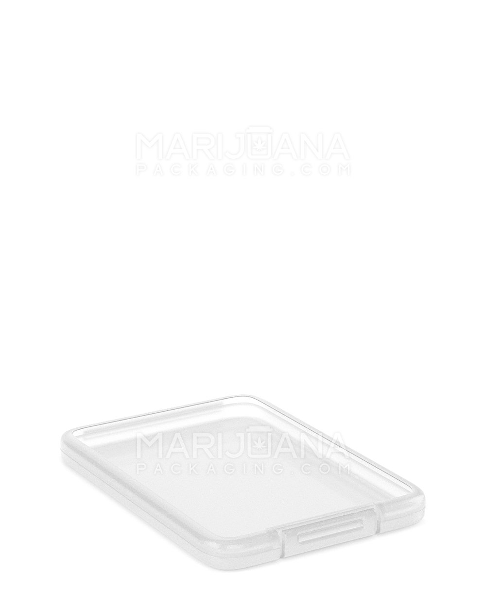 Hinged Lid Slim Shatter Container | 4.5 mm - Clear Plastic - 1000 Count - 6