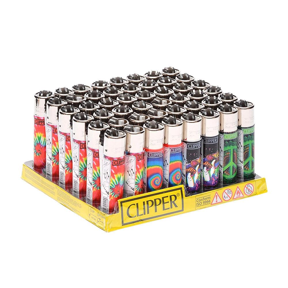 CLIPPER | 'Retail Display' Lighter Trippy Hippie Edition - 48 Count - 1