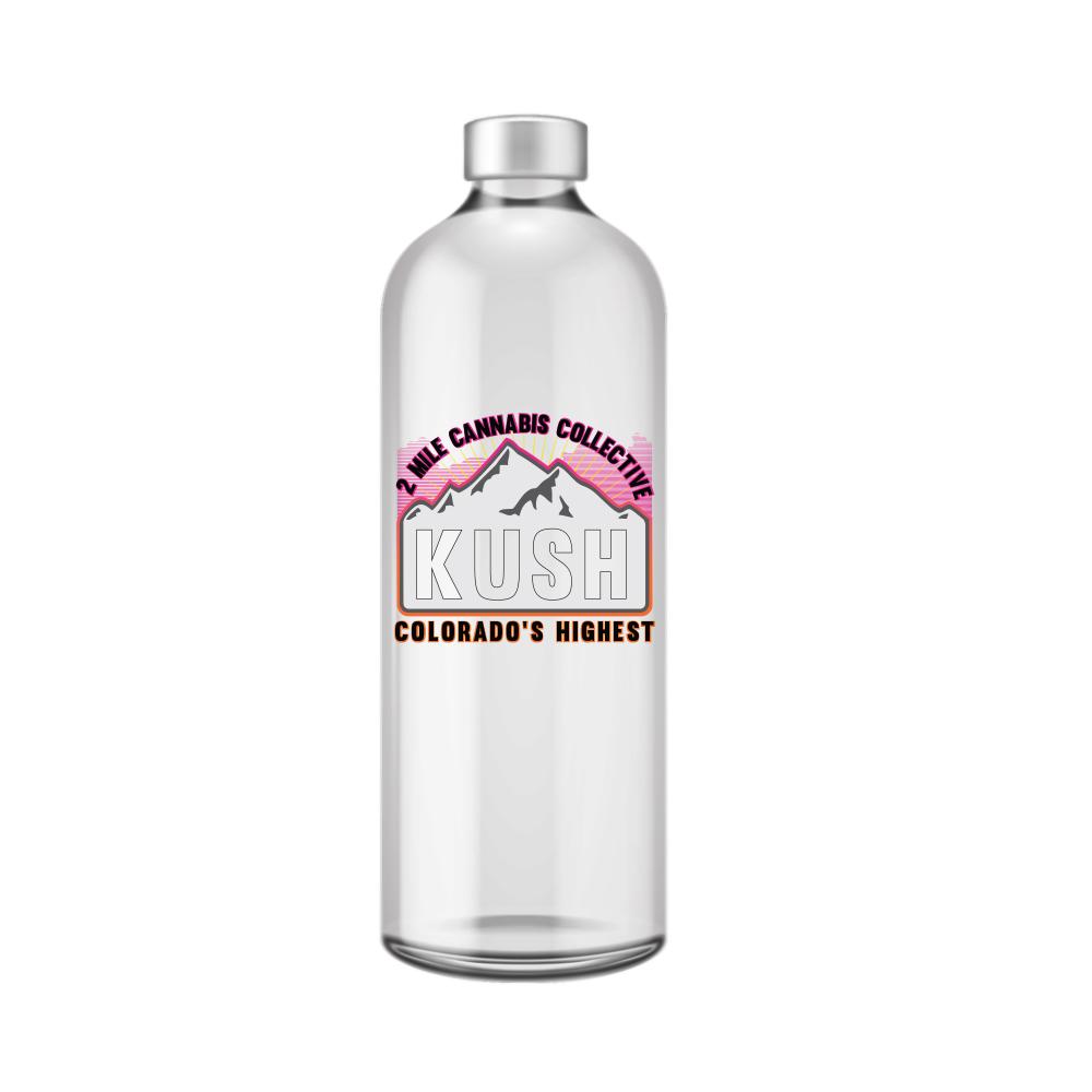 Custom Glass Water Bottle - 1