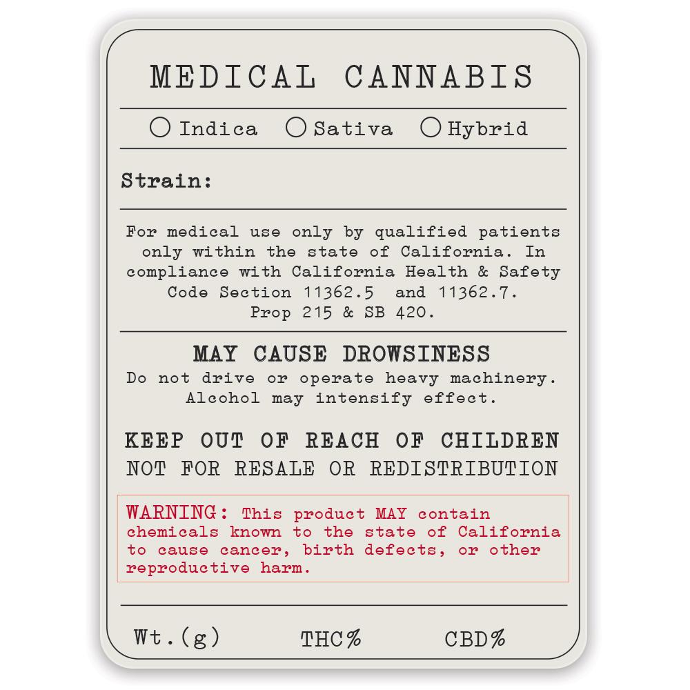 Custom Medical Rx Labels - 5