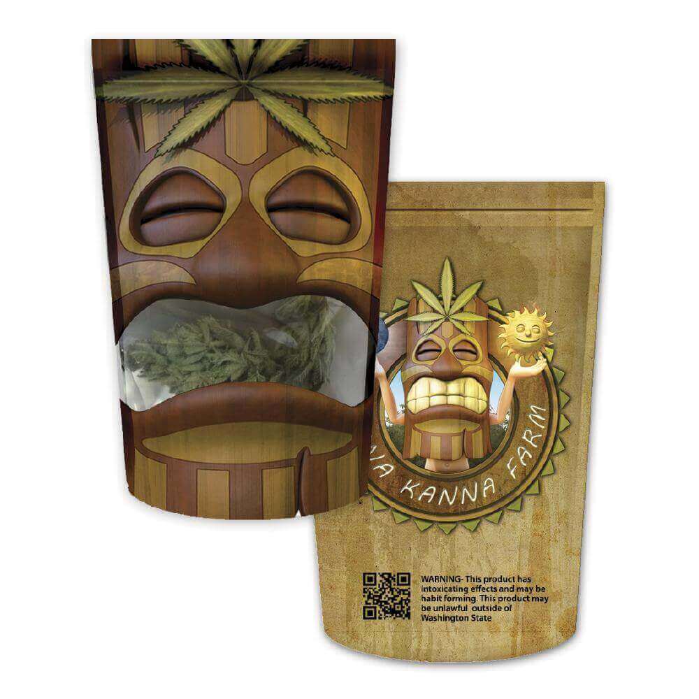 Custom Branded Cannabis Bags for Weed Marijuana Packaging