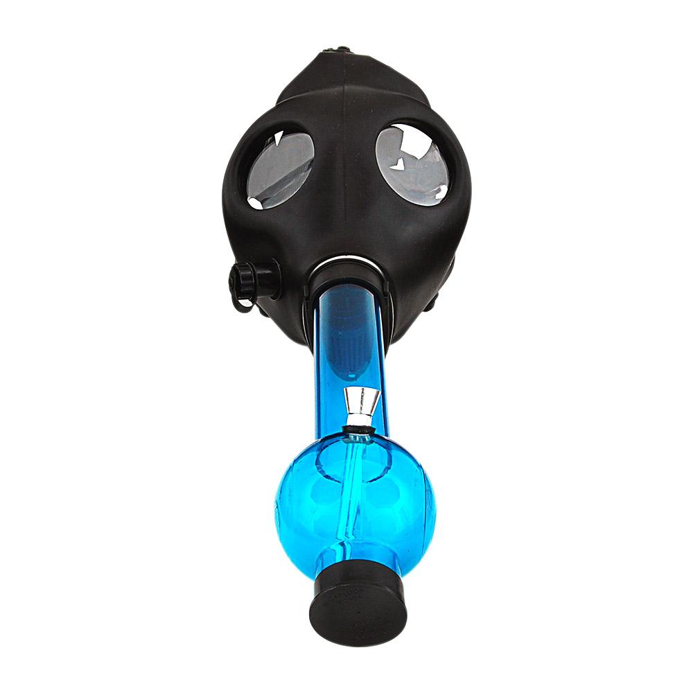 8.5 Inch Black Gas Mask - One Size Fits All