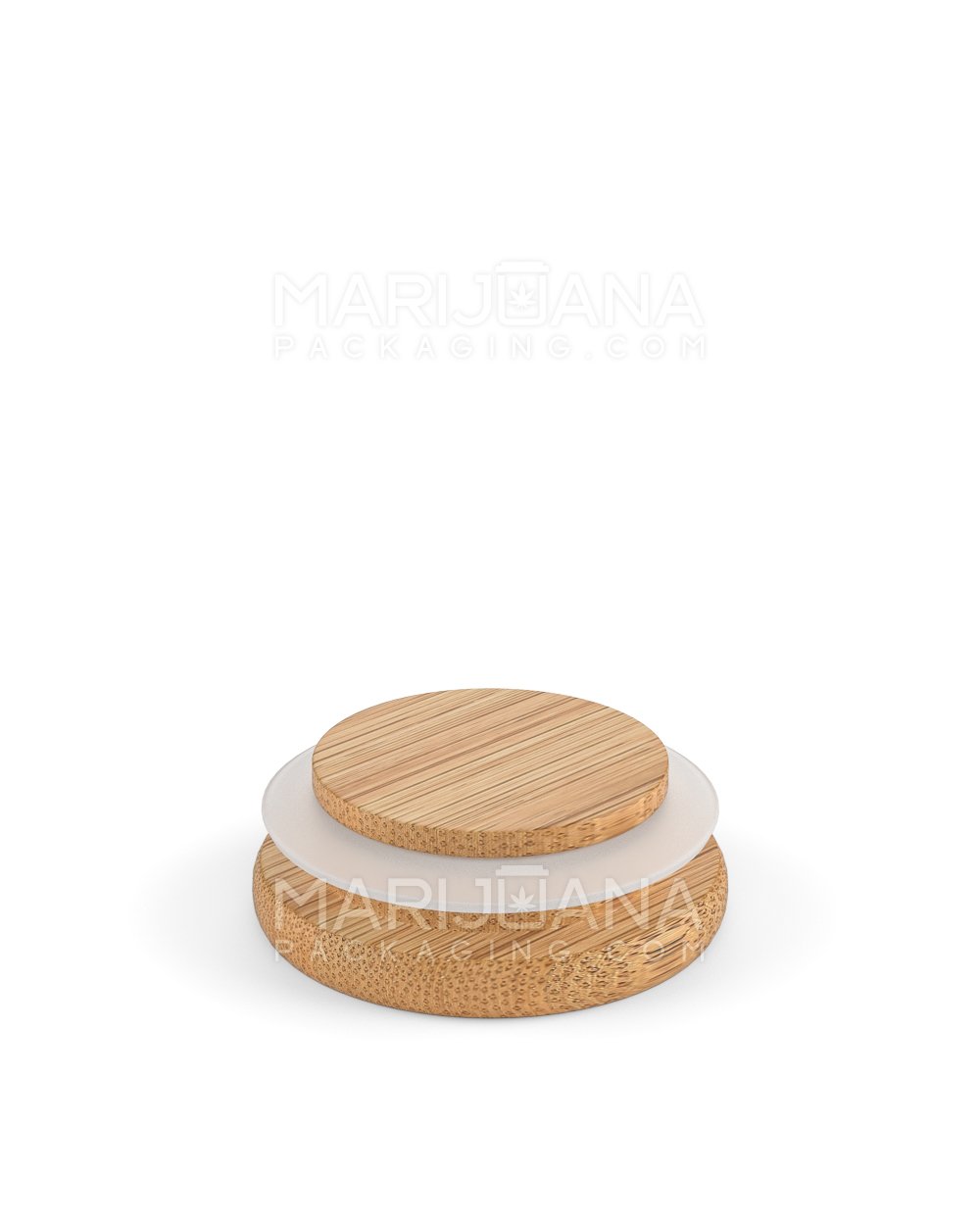 Glass Jar with Wooden Lid | 4oz - 32 Dram - 120 Count - 12