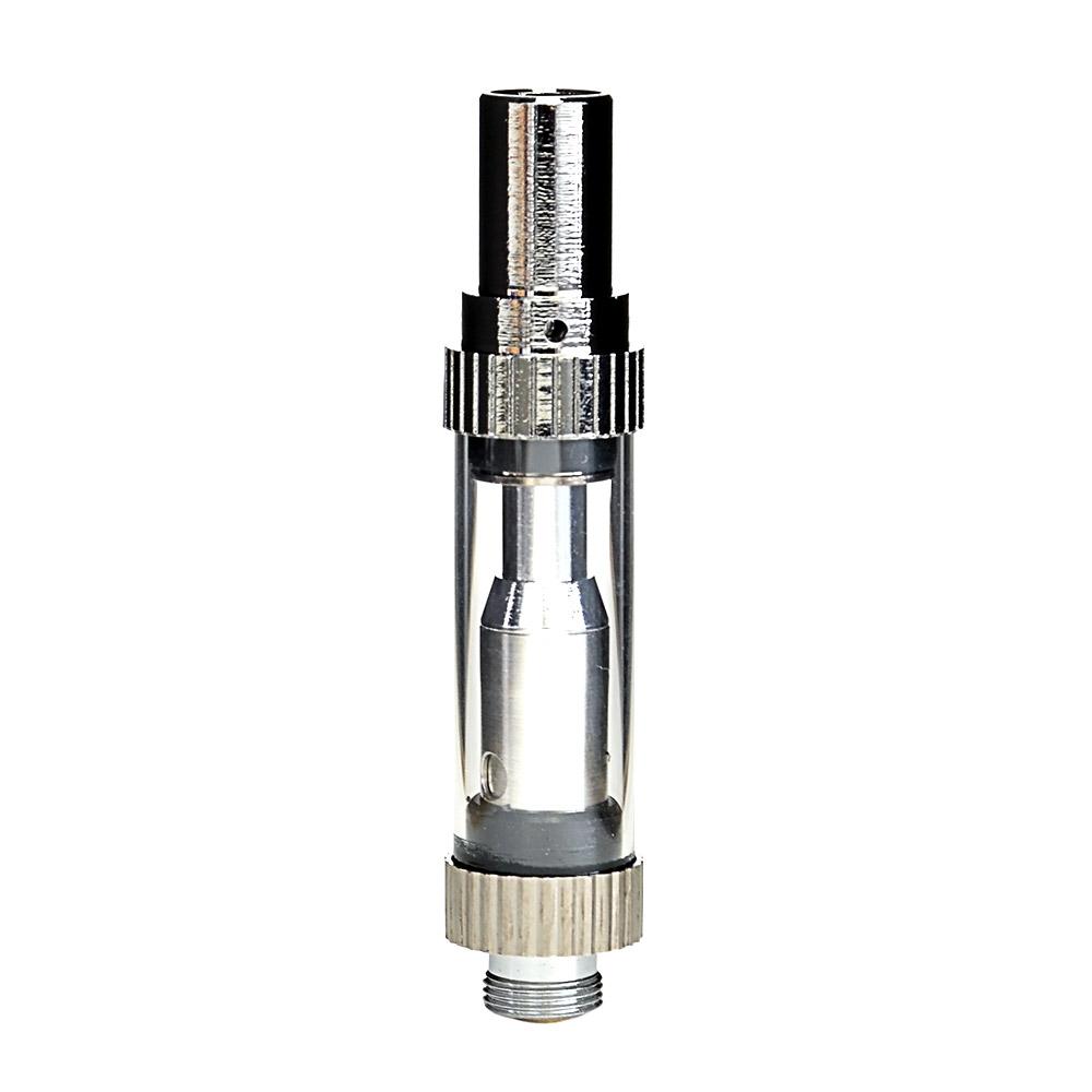 LIBERTY | Dual Coil V3 Vape Cartridge w/ Adjustable Aspiration Hole | 0.5mL - Stainless Steel - 100 Count - 1