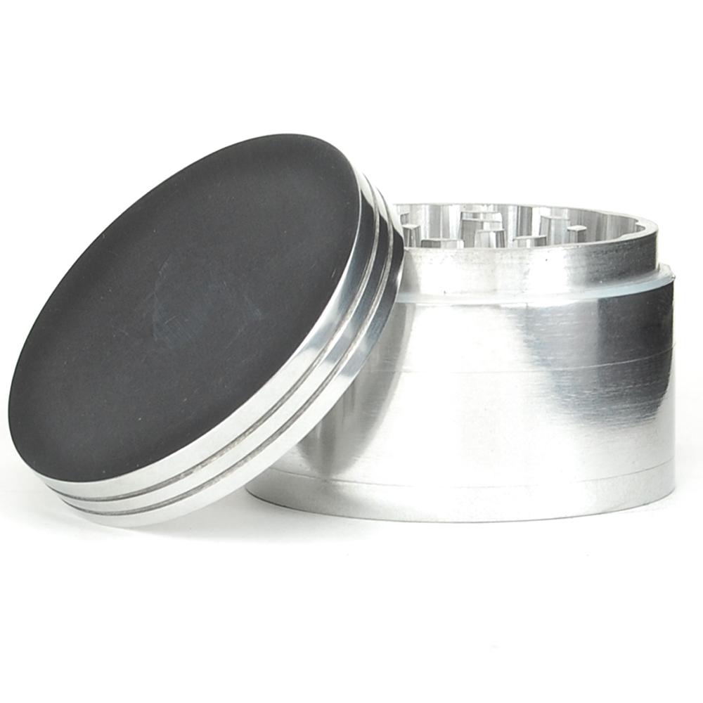 Magnetic Metal Grinder w/ Catcher | 4 Piece - 100mm - Silver - 1