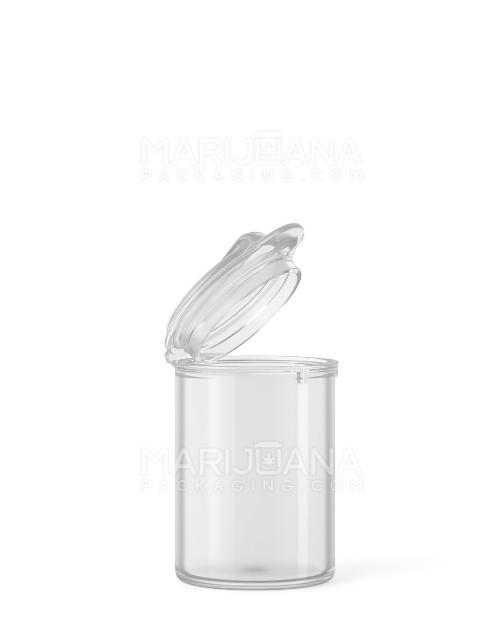 Pop Top Concentrate Containers | 5mL - Clear - 100 Count - 1