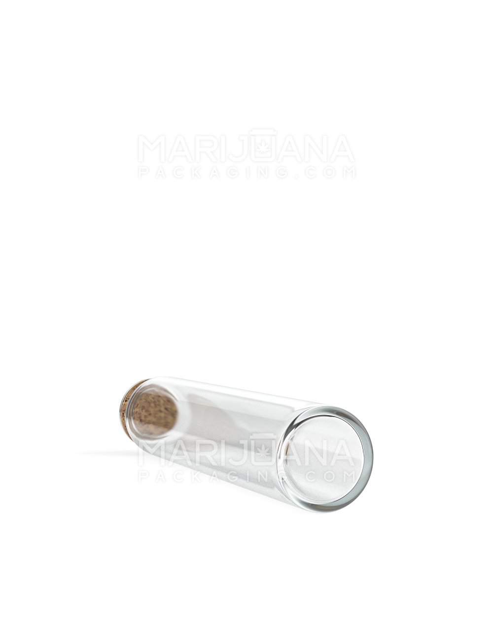 Glass Pre-Roll Tube with Cork Top | 120mm - Clear Glass - 586 Count - 8