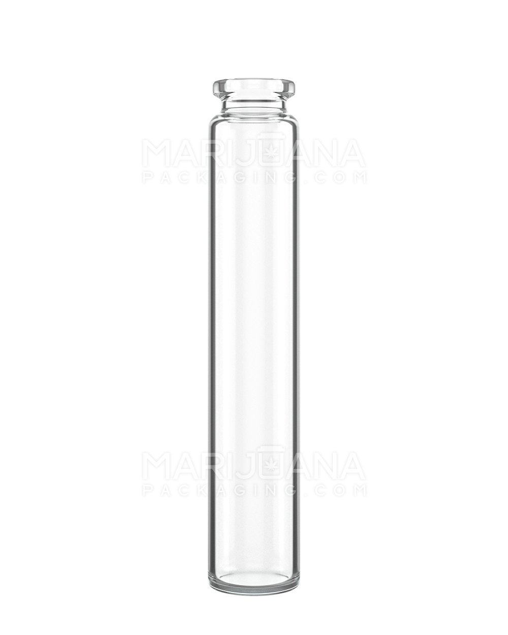 Glass Pre-Roll Tube with Cork Top | 120mm - Clear Glass - 586 Count - 6