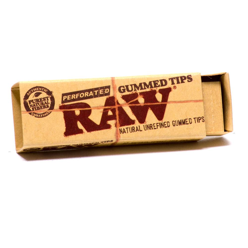 RAW Perforated Gummed Tips - 24 Count - 3