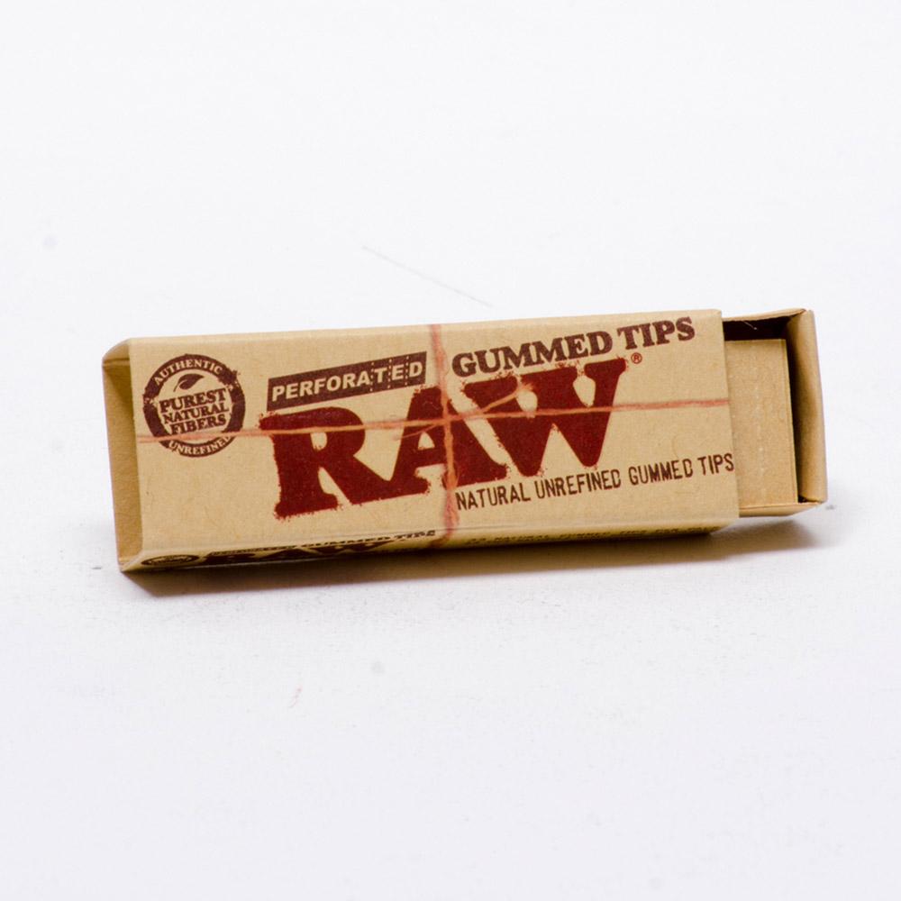 RAW Perforated Gummed Tips - 24 Count - 6