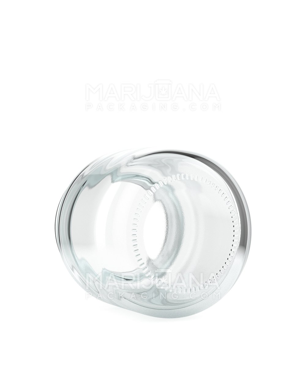 Rounded Base Clear Glass Jars | 53mm - 3.75oz - 32 Count - 4