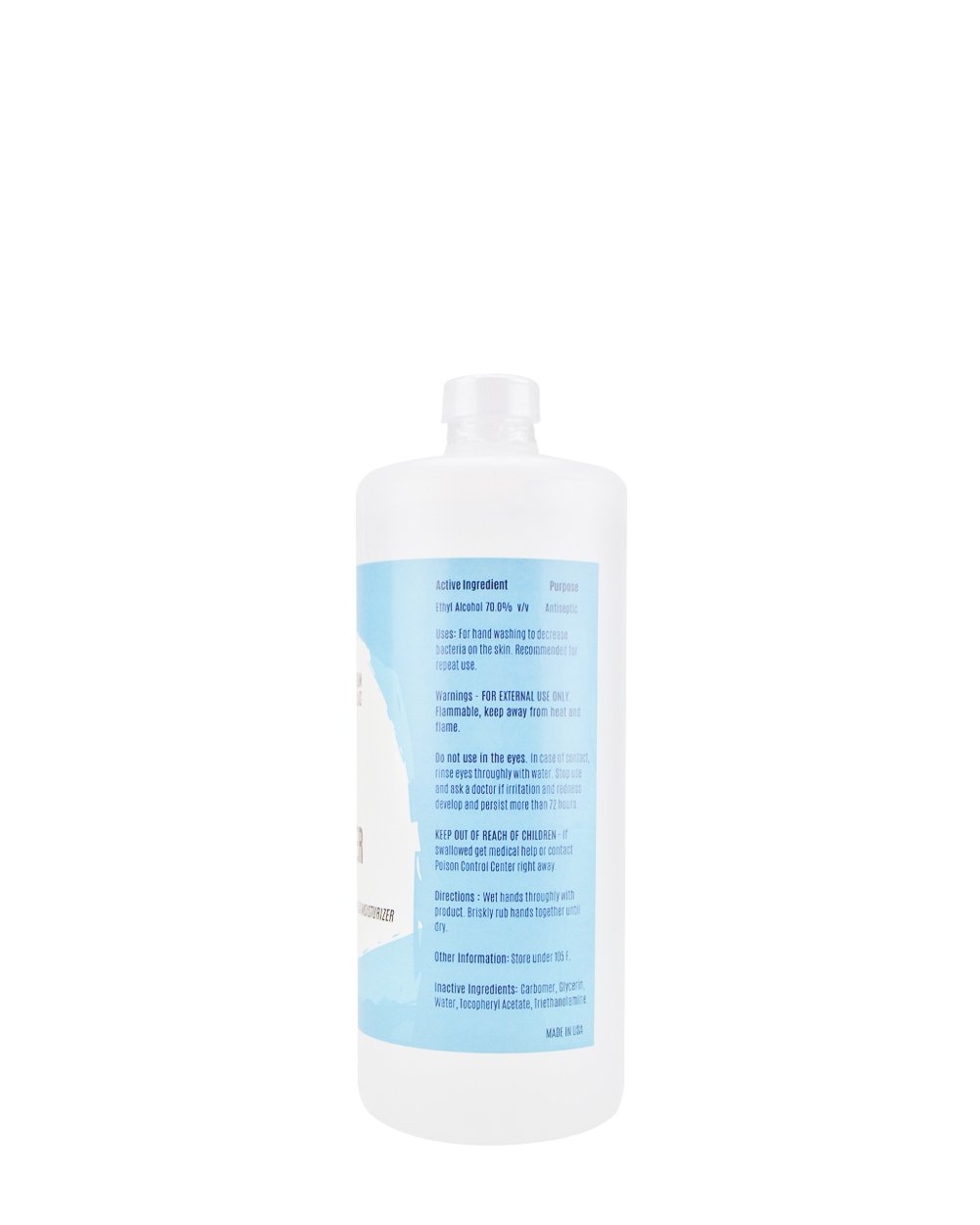 SPECTRUM FORMULAS | Hand Sanitizer Unscented Gel with Moisturizer - 32oz - 2