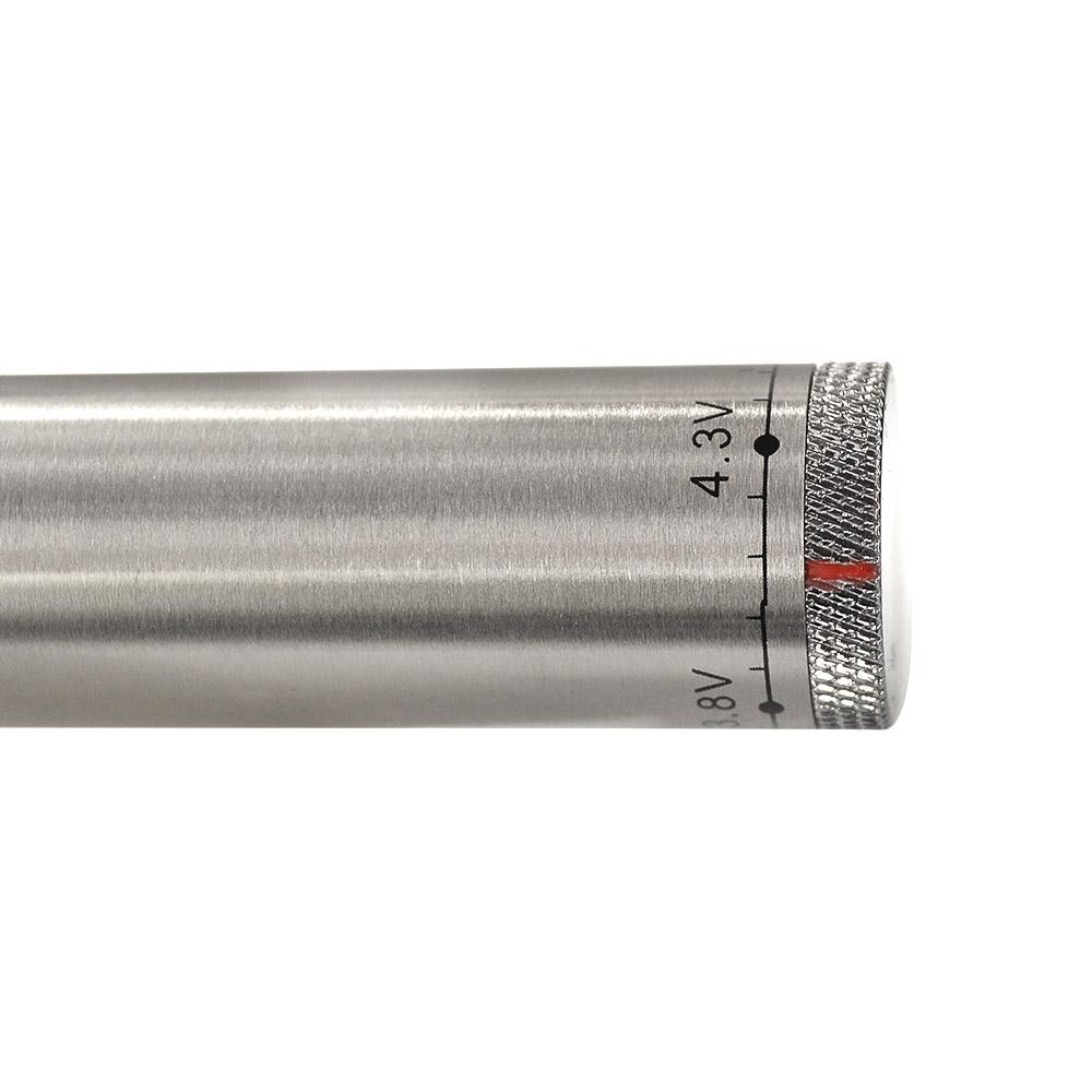STAYLIT | Adjustable Twist Battery 900mah - Silver - 4