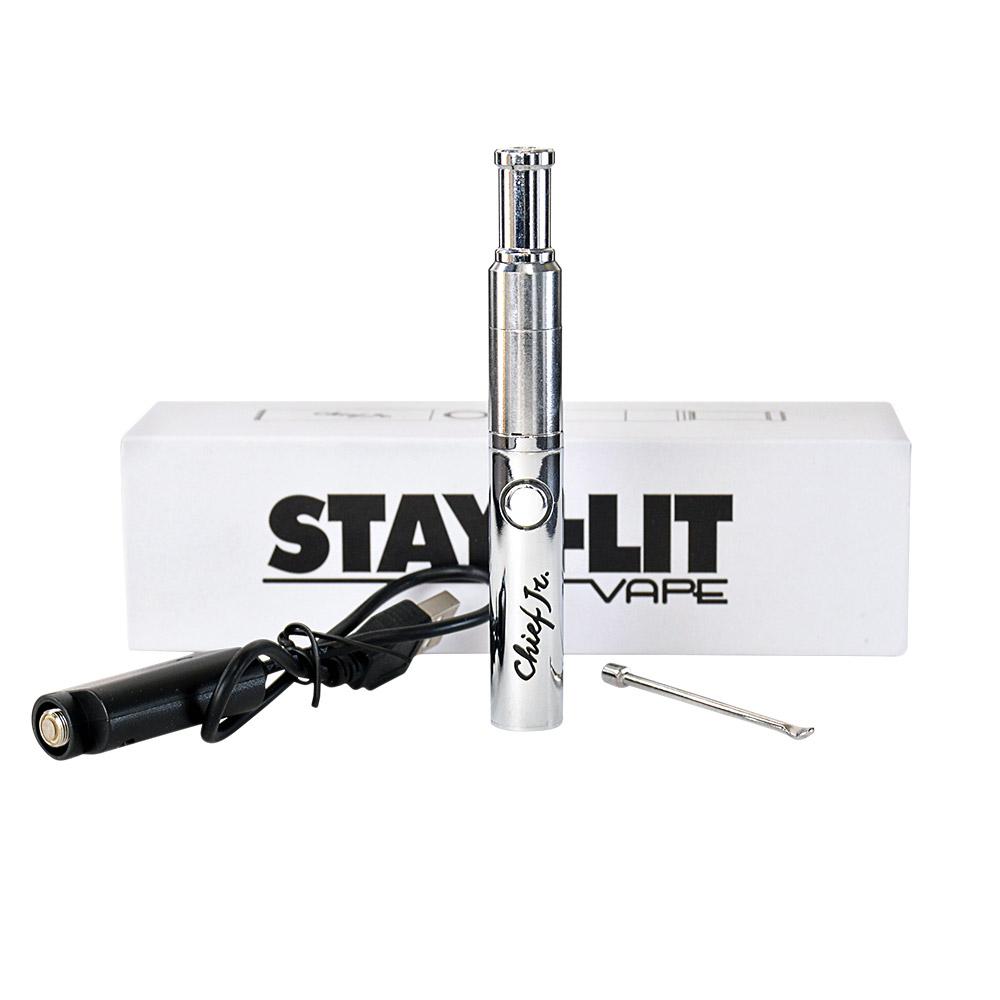 STAYLIT | Chief Jr. Vaporizer Pen Kit Chrome - 6