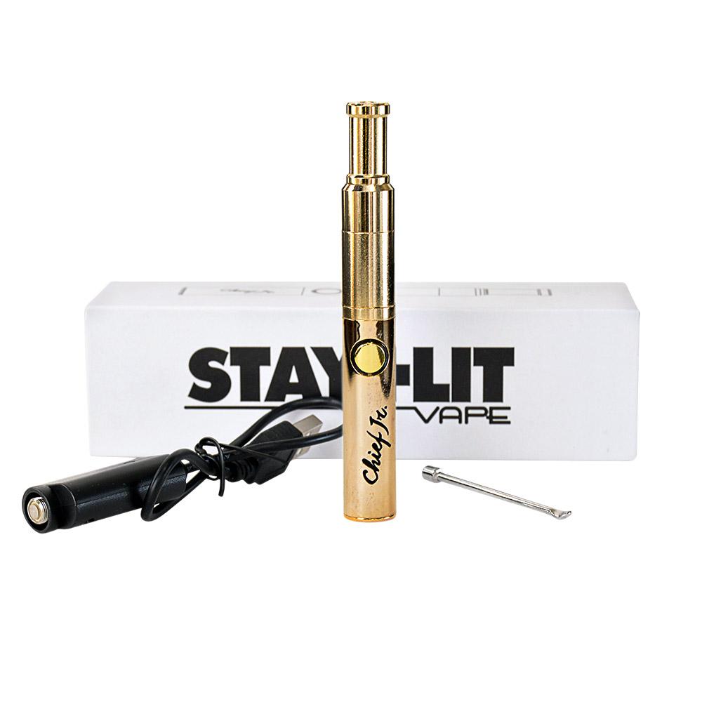 STAYLIT | Chief Jr. Vaporizer Pen Kit Gold - 7