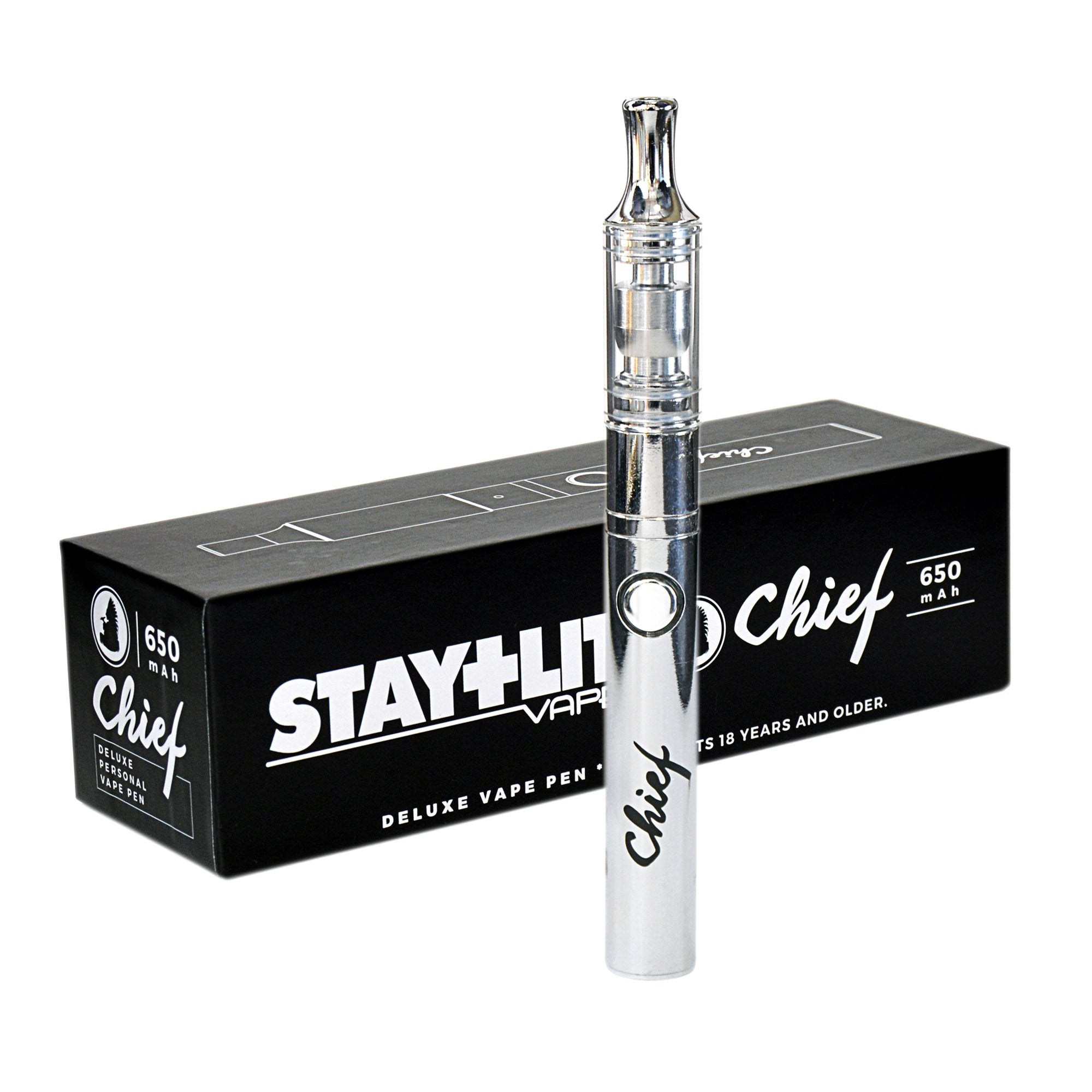 STAYLIT | Chief Vaporizer Pen Kit Chrome - 1