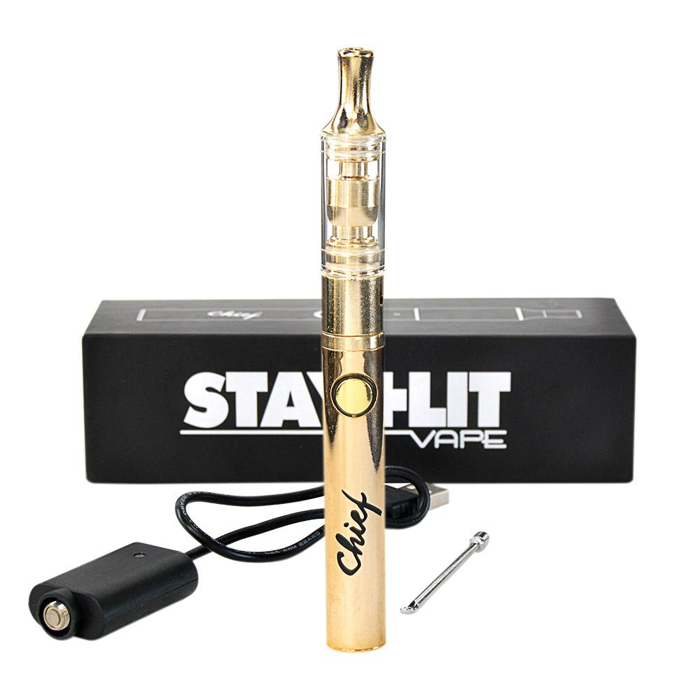STAYLIT | Chief Vaporizer Pen Kit Gold - 7